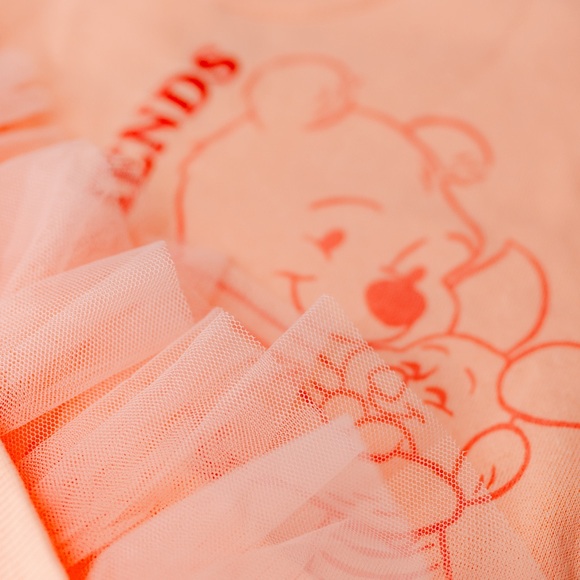 Disney Baby Winnie the Pooh Tulle Sweatshirt Size 12M NWT - Picture 2 of 7